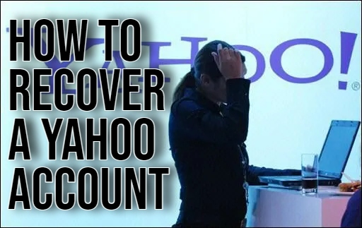 How to recover a Yahoo account