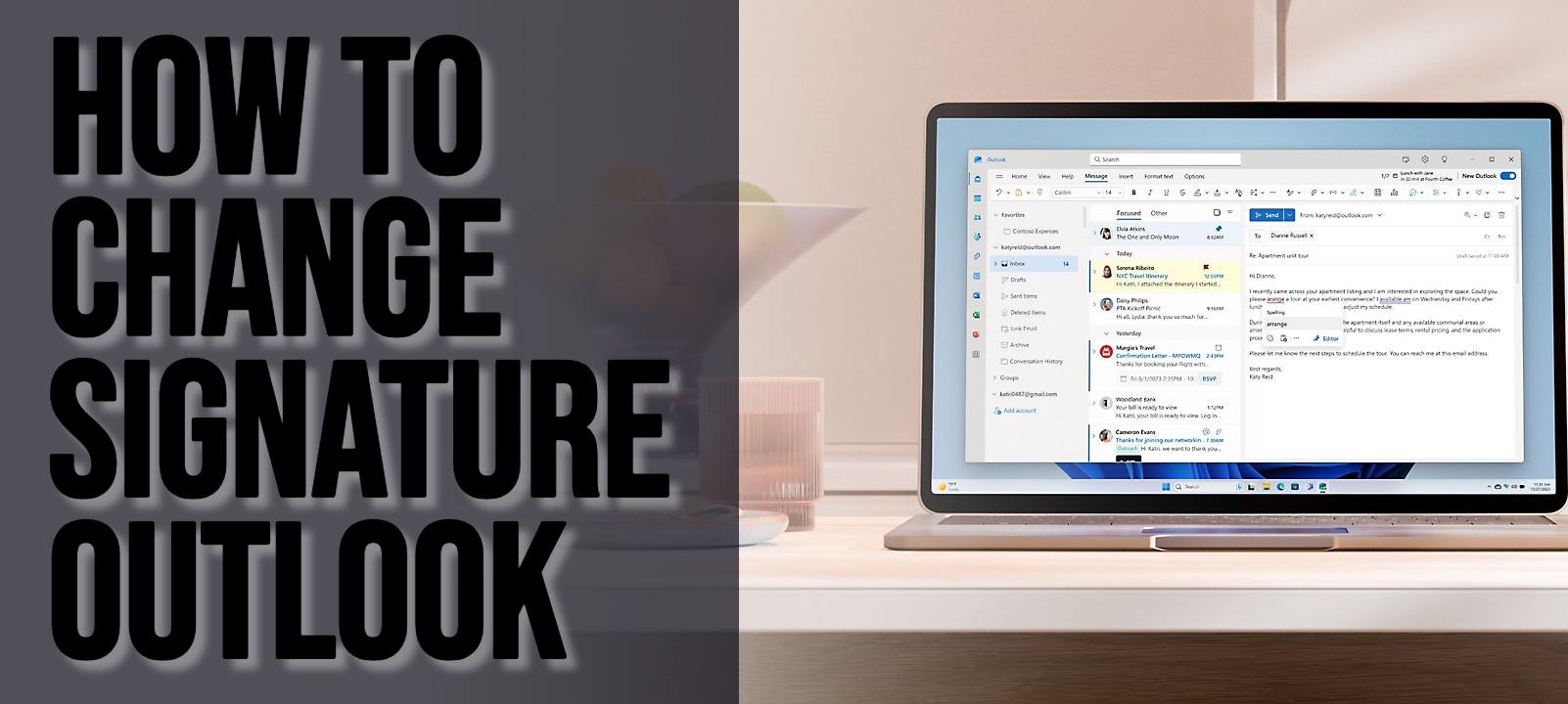 How To Change Signature Outlook