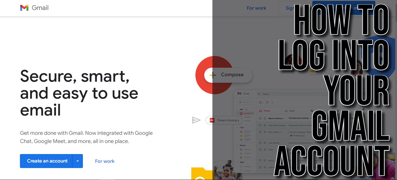 How to Log Into Your Gmail Account