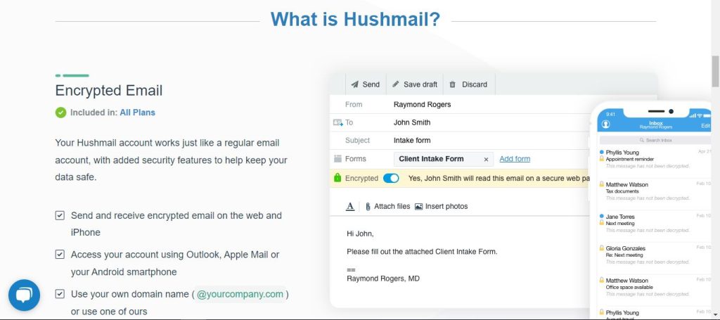 Contact Hushmail Customer Service